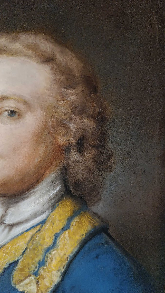 RITRATTO A PASTELLO DI GENTILUOMO FINE XVIII SECOLO -photo-4