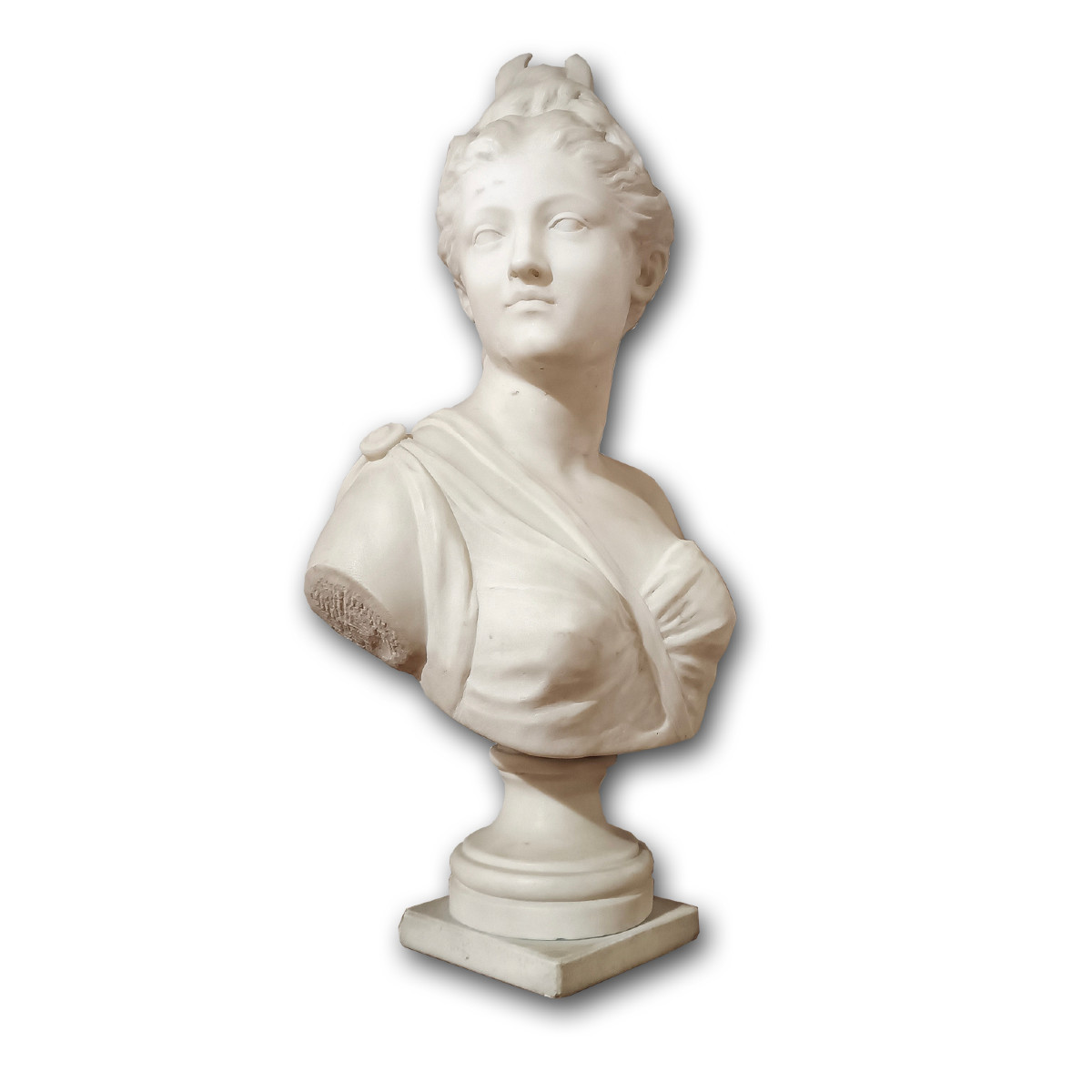 BUSTO IN MARMO DI DIANA CACCIATRICE PRIMA META’ XIX SECOLO
