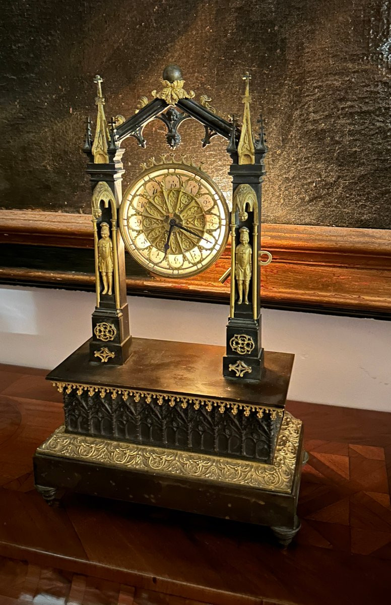 OROLOGIO NOTTURNO SECONDA META’ XIX SECOLO-photo-6