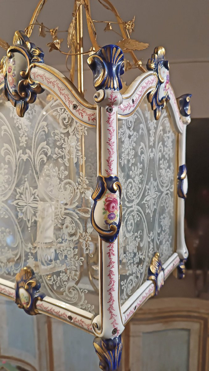 LANTERNA NAPOLEONE III META’ XIX SECOLO-photo-1