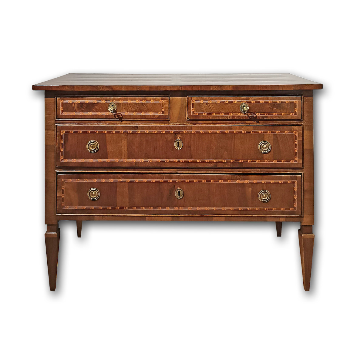 CASSETTONE IN PIUMA DI NOCE NEOCLASSICO SECONDA META’ XVIII SECOLO