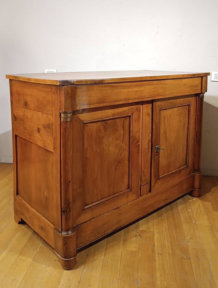 CREDENZA IN NOCE BIONDO IMPERO PRIMO XIX SECOLO -photo-3