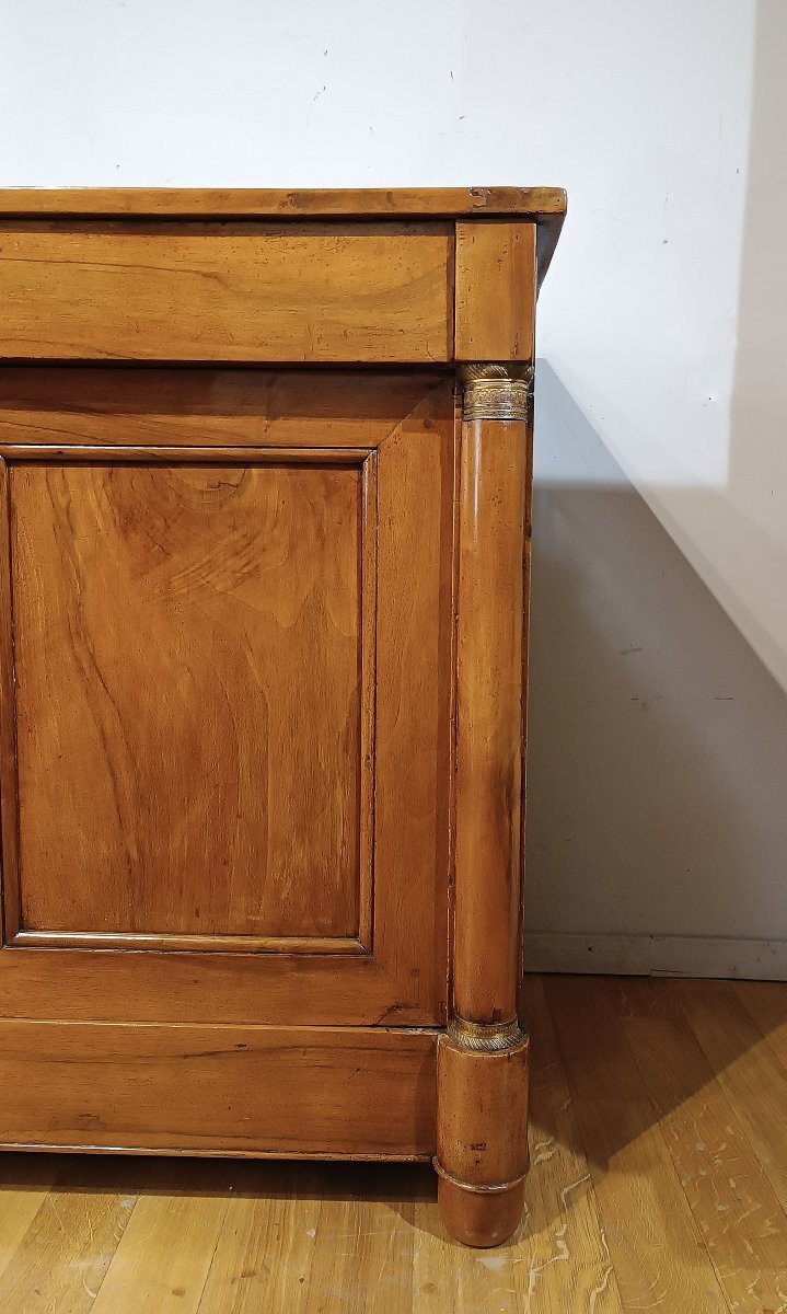 CREDENZA IN NOCE BIONDO IMPERO PRIMO XIX SECOLO -photo-4