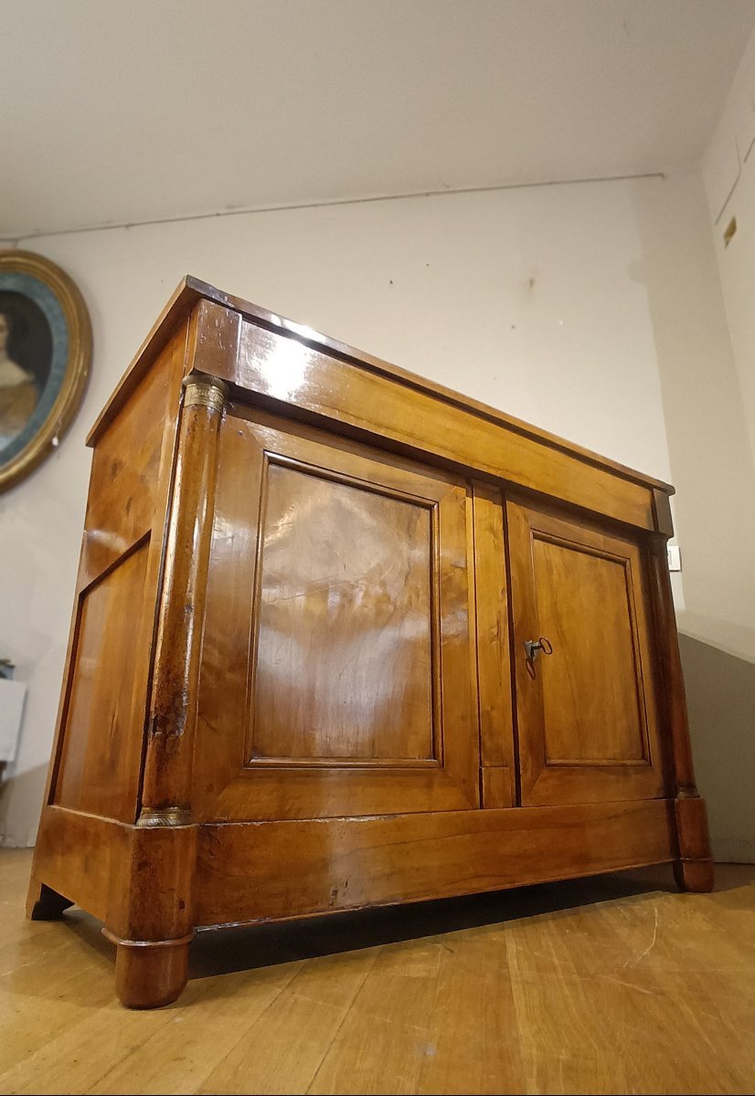 CREDENZA IN NOCE BIONDO IMPERO PRIMO XIX SECOLO -photo-7