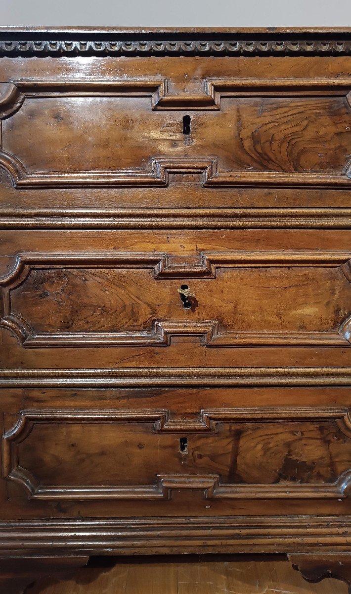 CASSETTONCINO IN NOCE LUIGI XIV FINE XVII SECOLO-photo-8