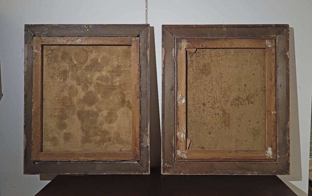 COPPIA DI DIPINTI CON NATURE MORTE FINE DEL XVII SECOLO-photo-6