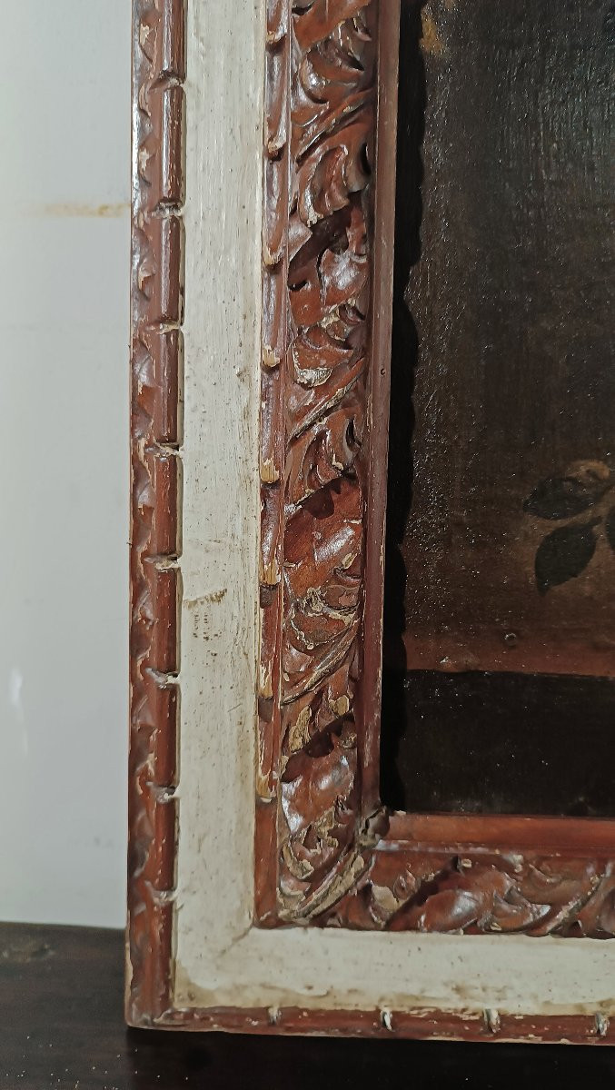 COPPIA DI DIPINTI CON NATURE MORTE FINE DEL XVII SECOLO-photo-8