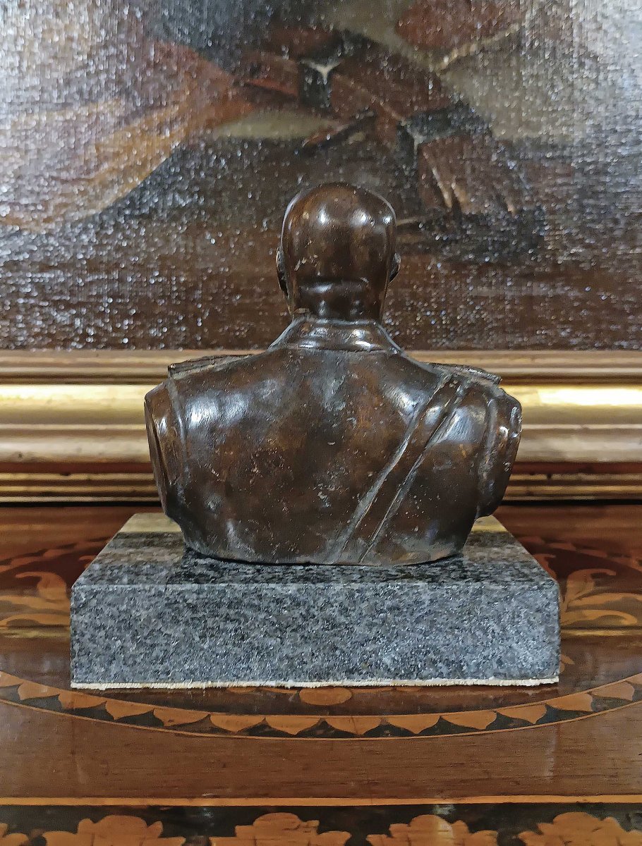BUSTO IN BRONZO DI BENITO MUSSOLINI ANNI ‘30-photo-1