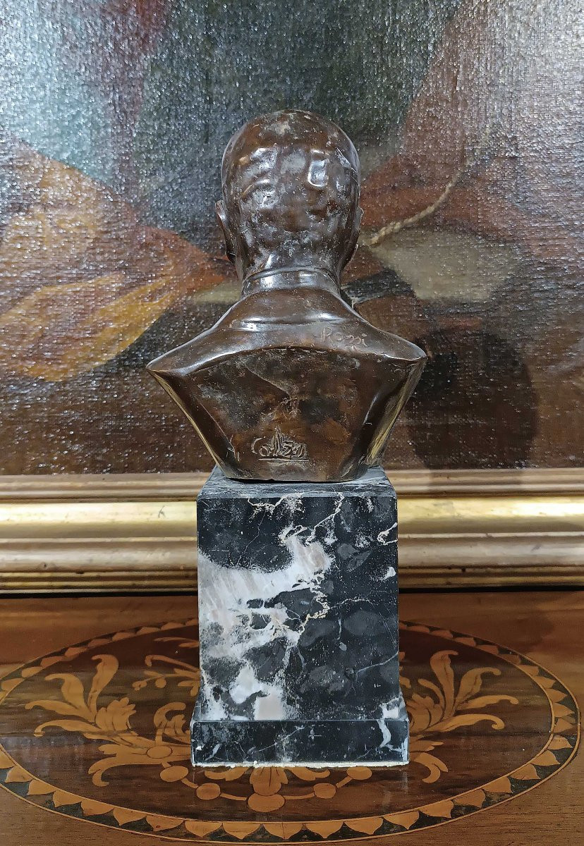 BUSTO IN BRONZO DI BENITO MUSSOLINI ANNI ‘30-photo-1