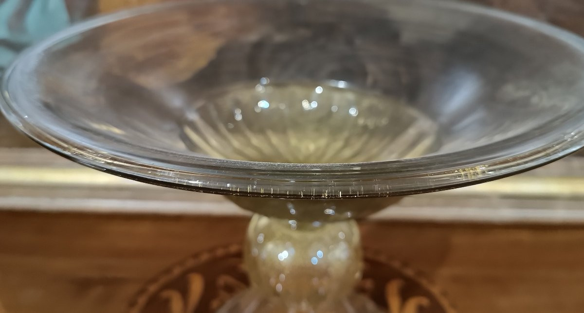 COPPA IN VETRO DI MURANO PRIMI DEL XVIII SECOLO -photo-1