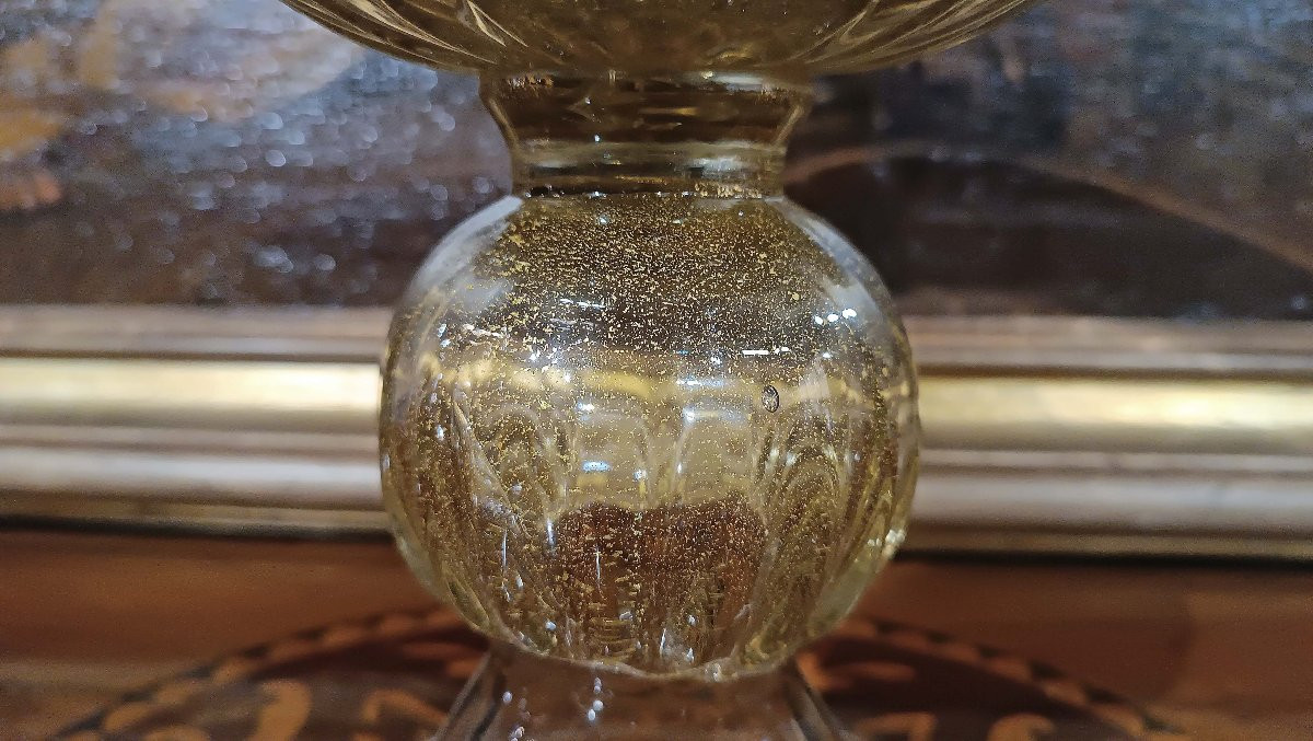 COPPA IN VETRO DI MURANO PRIMI DEL XVIII SECOLO -photo-4