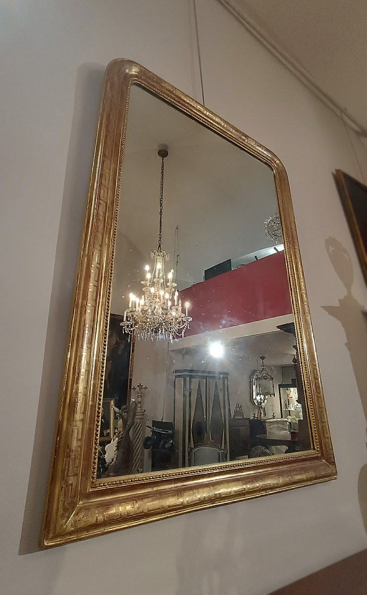 GRANDE SPECCHIERA DORATA LUIGI FILIPPO PRIMA META’ XIX SECOLO -photo-4