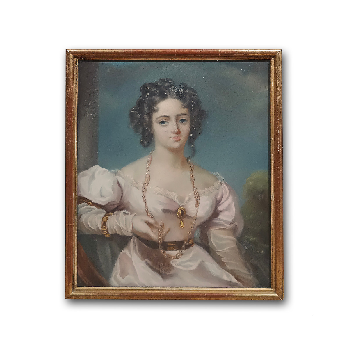 RITRATTO PASTELLO FANCIULLA SECONDA META’ XVIII SECOLO