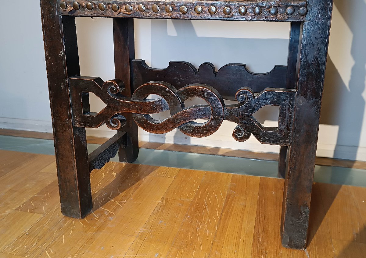 POLTRONA RINASCIMENTALE TOSCANA XVI SECOLO-photo-2