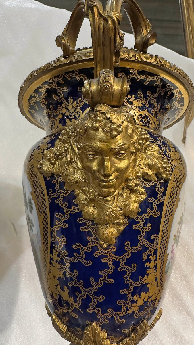 COPPIA DI VASI CARLO X PRIMA META’ DEL XIX SECOLO-photo-2