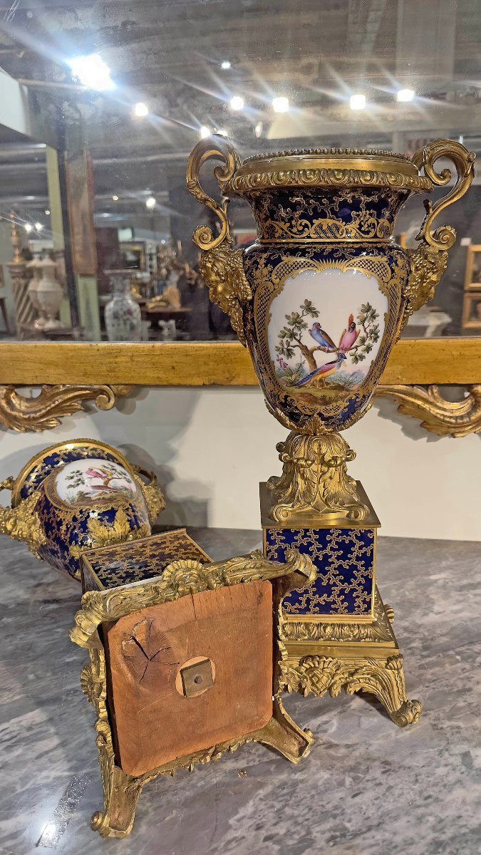 COPPIA DI VASI CARLO X PRIMA META’ DEL XIX SECOLO-photo-6