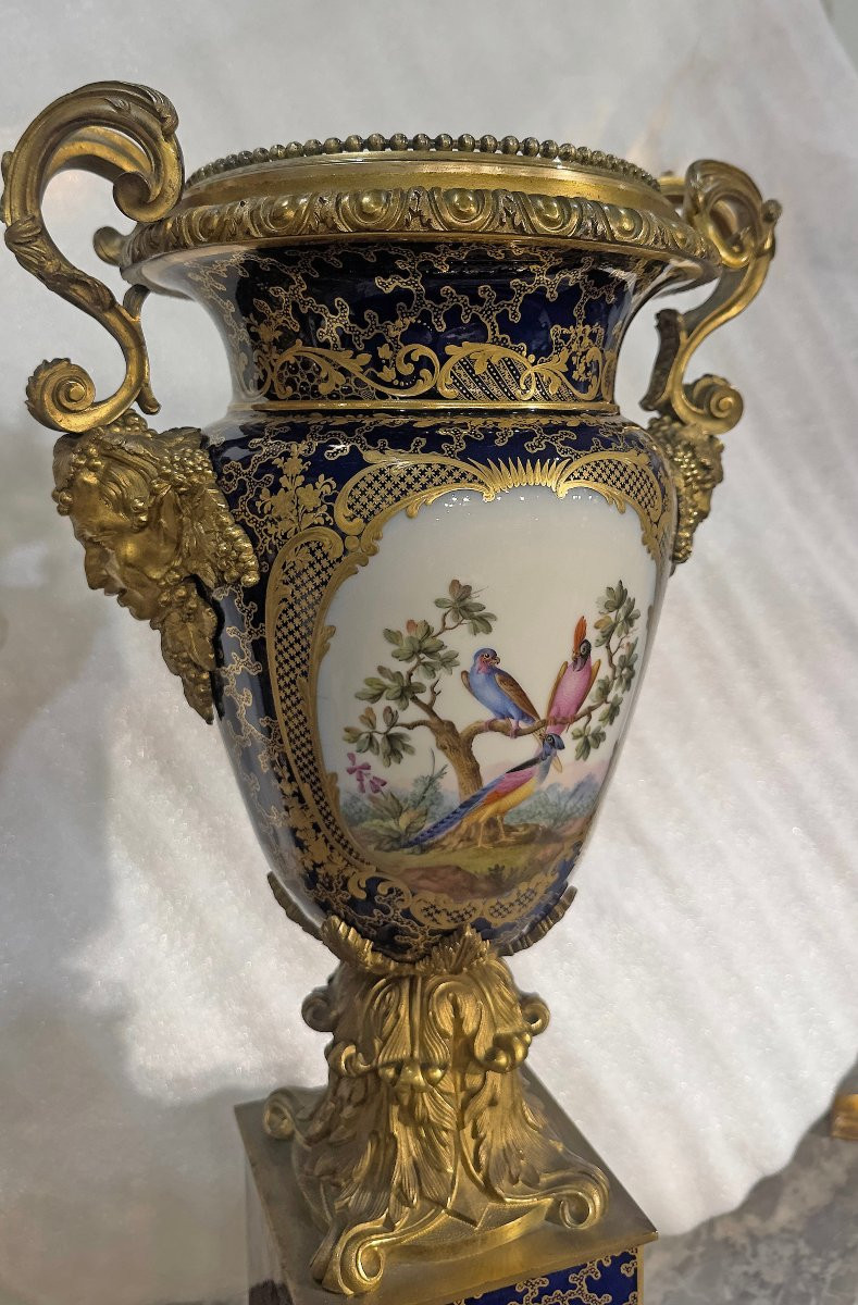 COPPIA DI VASI CARLO X PRIMA META’ DEL XIX SECOLO-photo-7