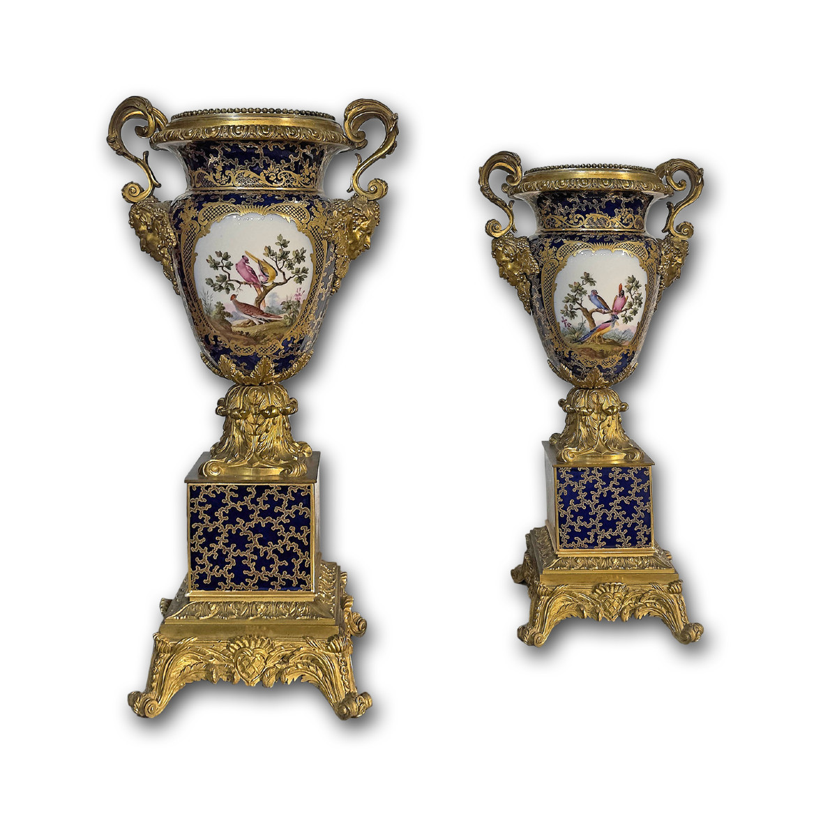 COPPIA DI VASI CARLO X PRIMA META’ DEL XIX SECOLO