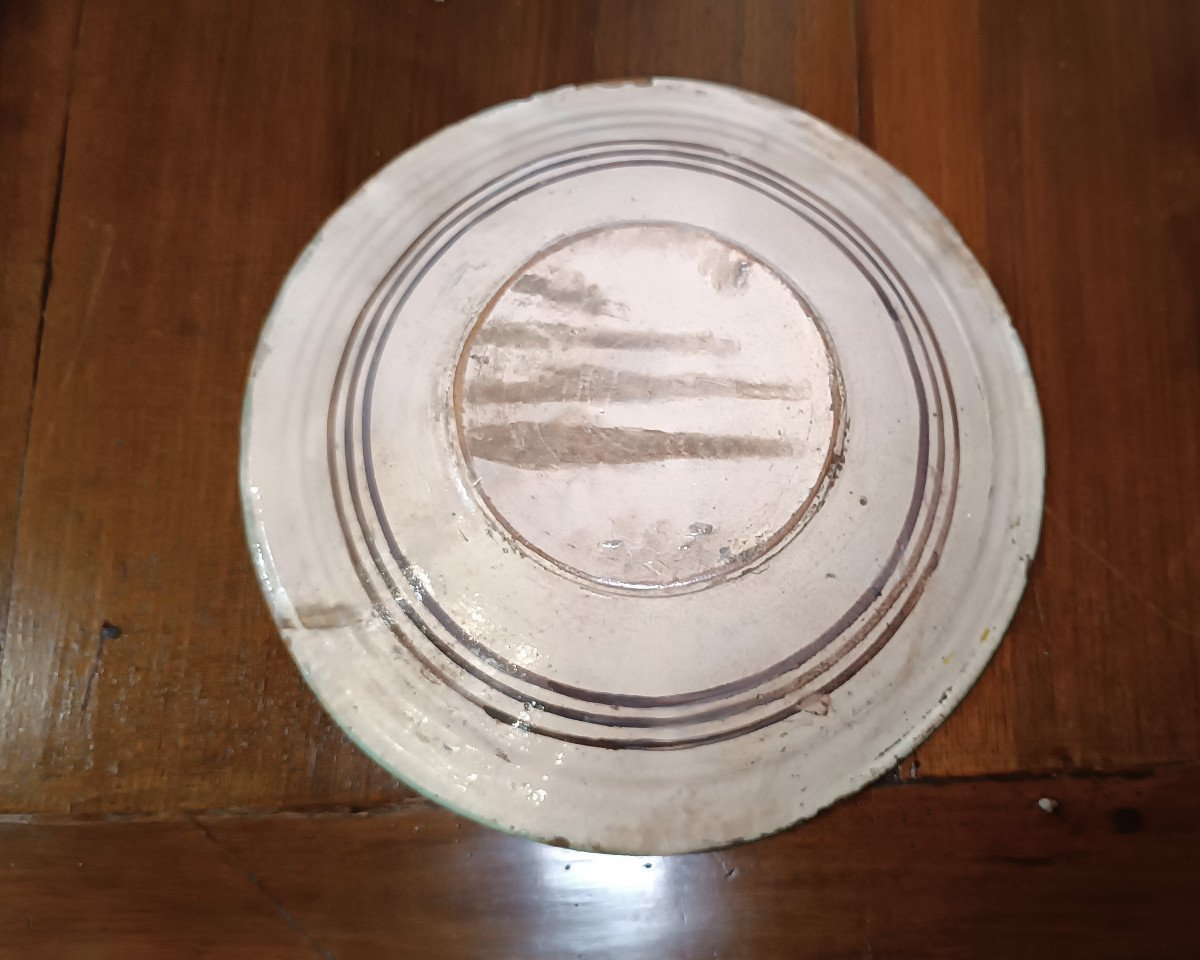 PIATTO IN MAIOLICA MONTELUPO XVII SECOLO-photo-6