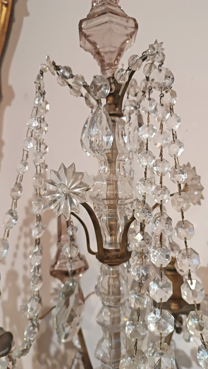 COPPIA DI GIRANDOLES IN STILE NEOCLASSICO META’ DEL XIX SECOLO -photo-4