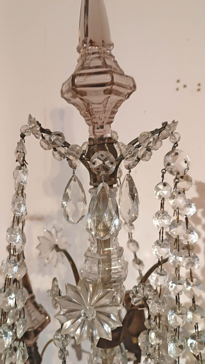 COPPIA DI GIRANDOLES IN STILE NEOCLASSICO META’ DEL XIX SECOLO -photo-5