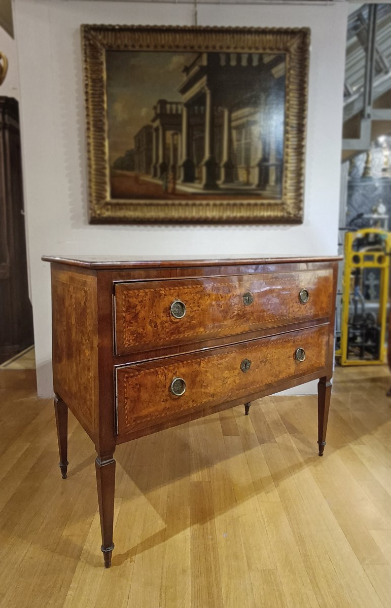 CASSETTONE LUIGI XVI LASTRONATO SECONDA META’ XVIII SECOLO-photo-3