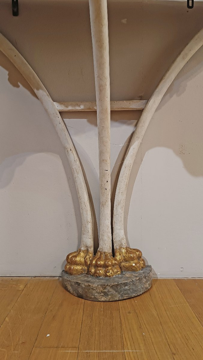 CONSOLLE IN LENGO DIPINTO SECONDA META’ XVIII SECOLO -photo-2