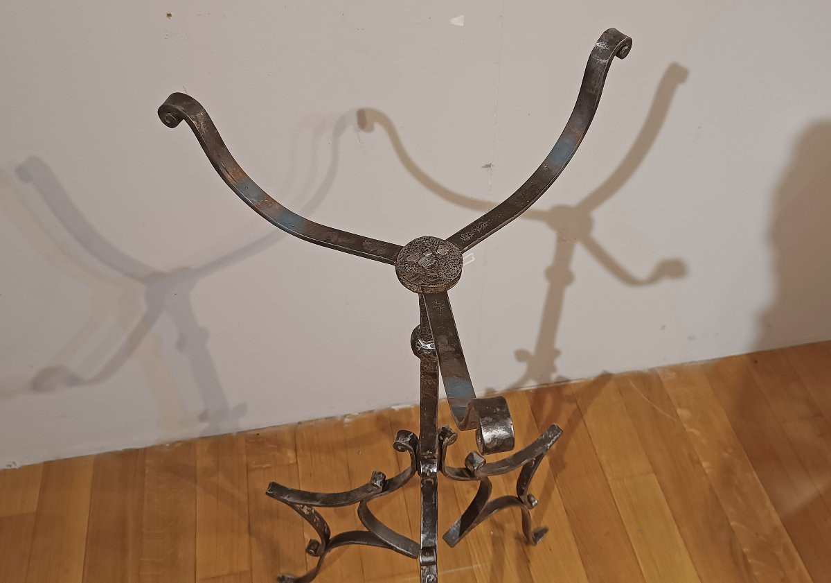 BACILE LAVAMANI CON SUPPORTO XVII SECOLO -photo-4