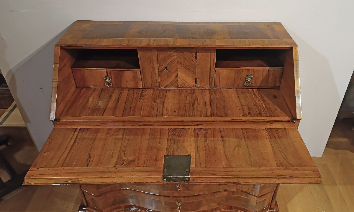 RIBALTA VENETA LASTRONATA IN NOCE PRIMA META’ XVIII SECOLO -photo-4