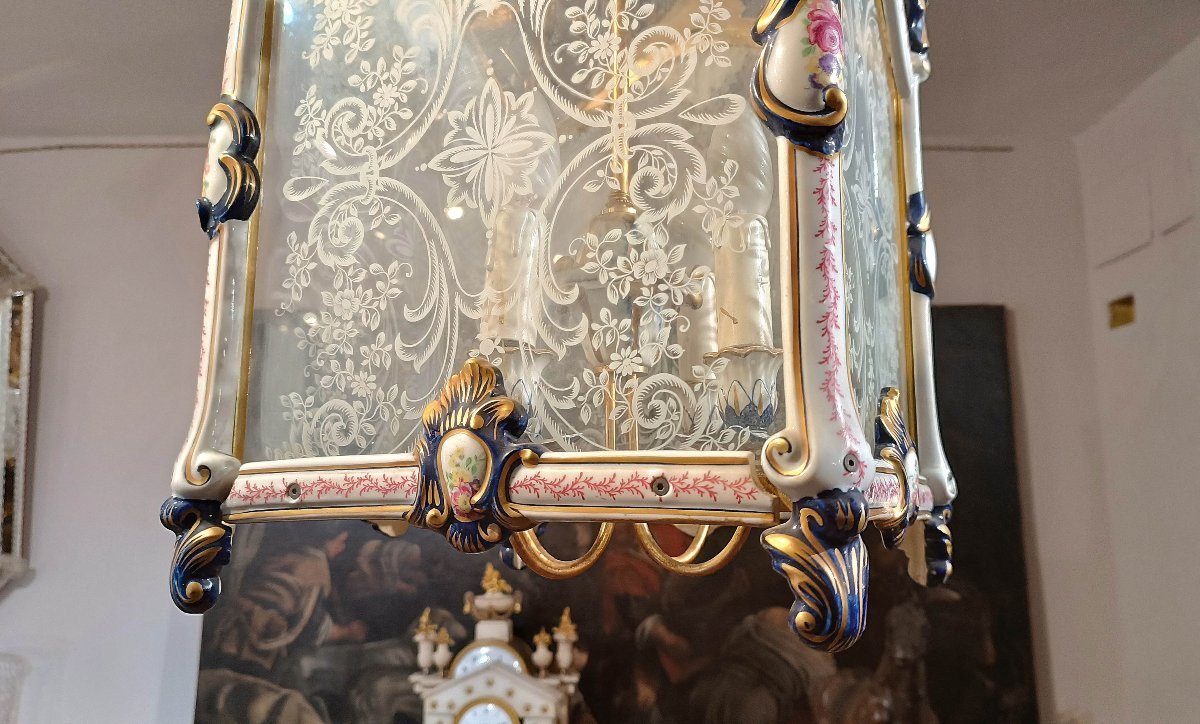 LANTERNA NAPOLEONE III META’ XIX SECOLO-photo-4