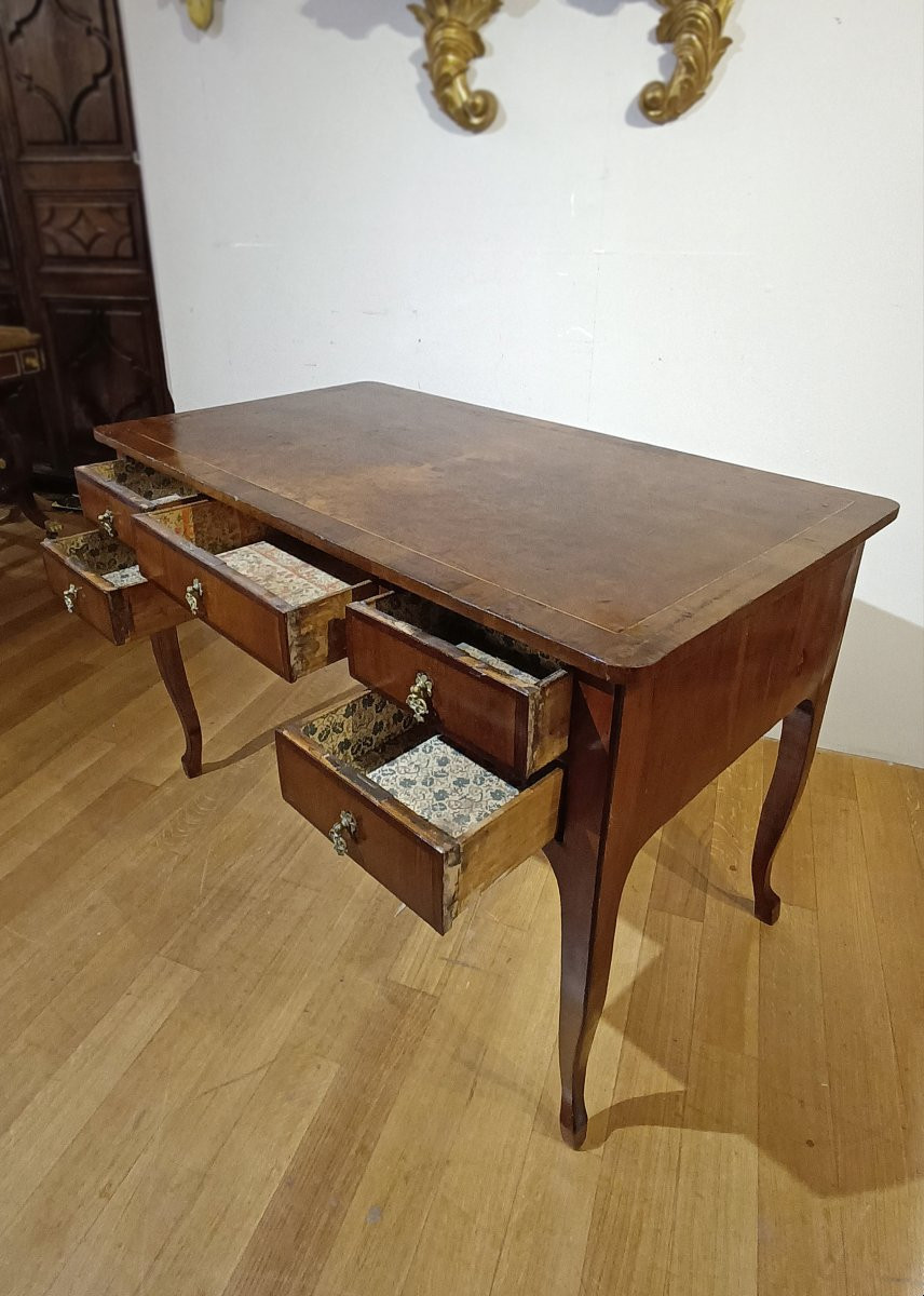 SCRITTOIO LUIGI XV LASTRONATO META’ XVIII SECOLO-photo-1