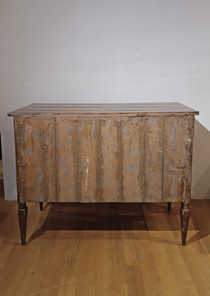 CASSETTONE IN PIUMA DI NOCE NEOCLASSICO SECONDA META’ XVIII SECOLO-photo-4