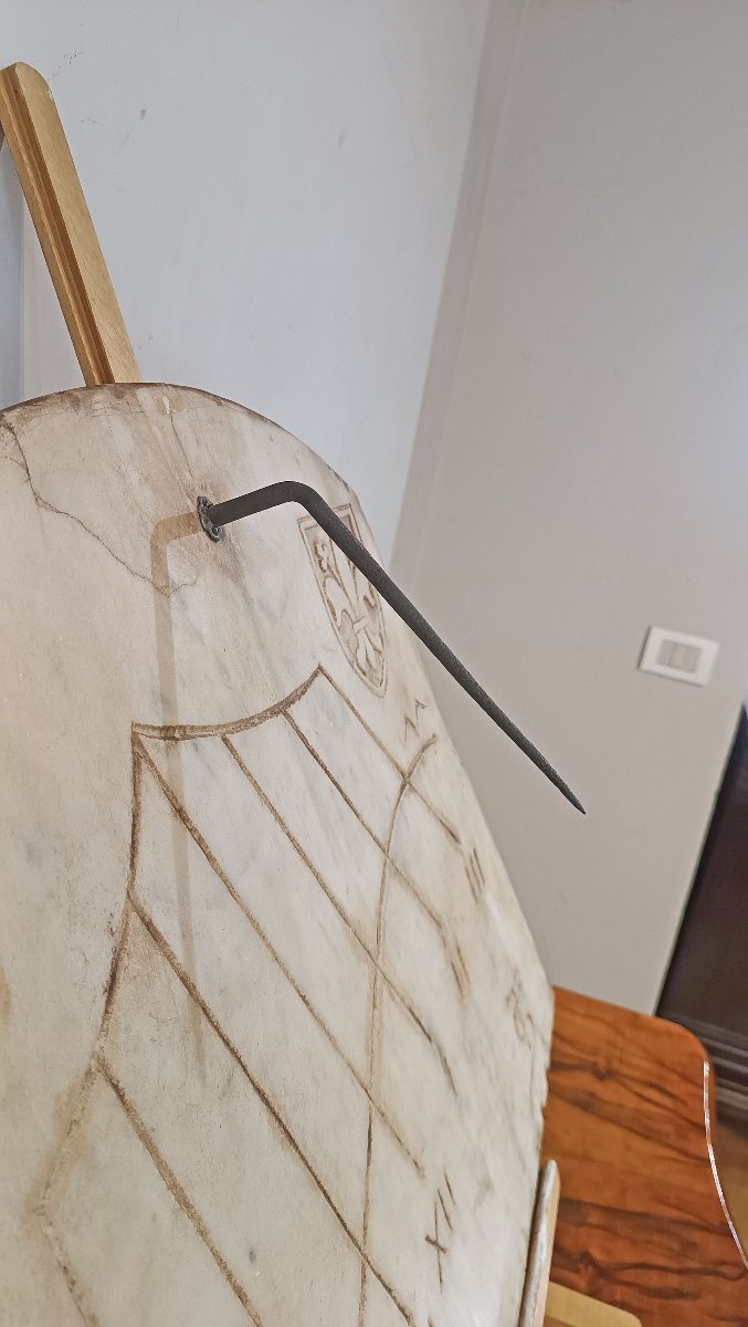 MERIDIANA IN MARMO PRIMO XIX SECOLO -photo-4