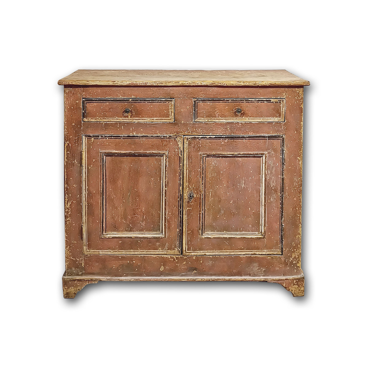 CREDENZA NEOCLASSICA DIPINTA FINE XVIII SECOLO 