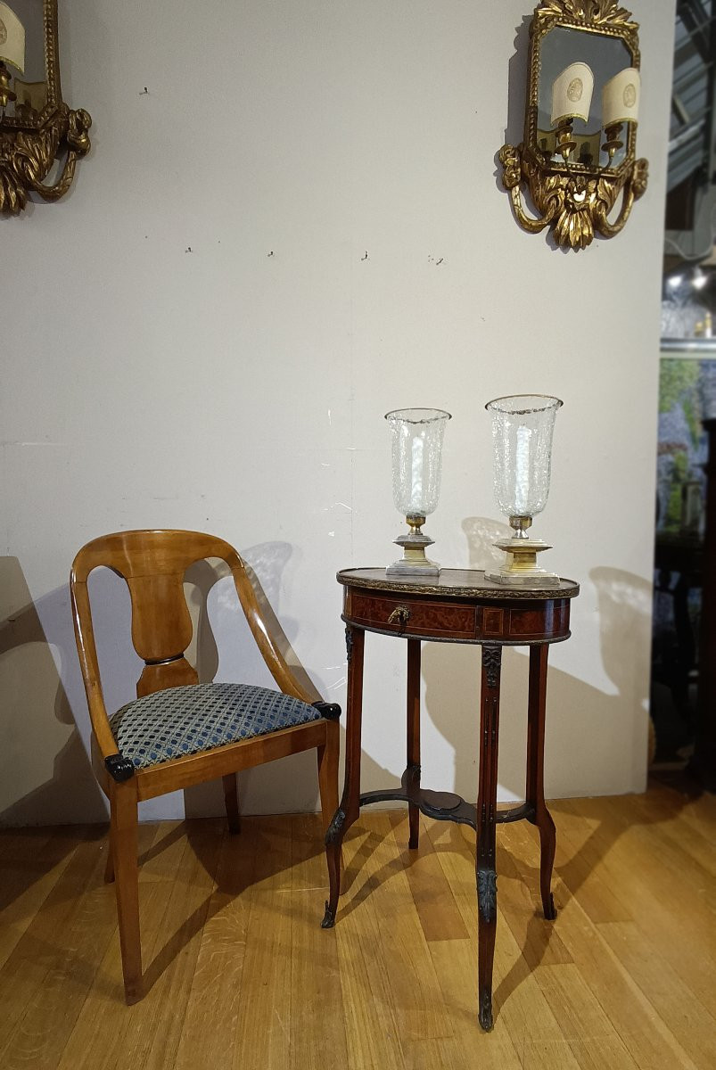 TAVOLINO INTARSIATO NAPOLEONE III META’ XIX SECOLO-photo-6