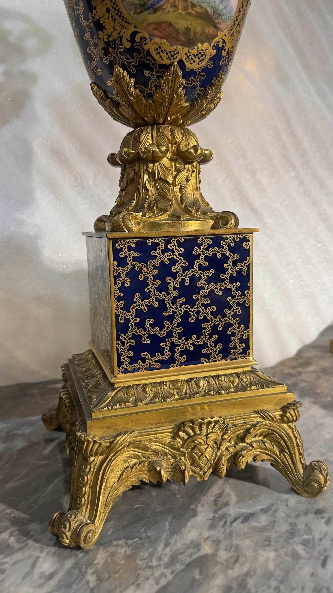 COPPIA DI VASI CARLO X PRIMA META’ DEL XIX SECOLO-photo-4