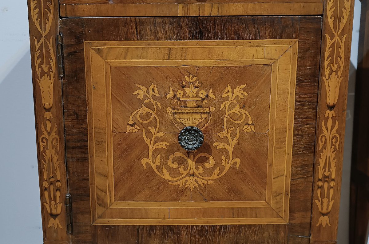 COPPIA DI COMODINI NEOCLASSICI TOSCANI FINE XVIII SECOLO-photo-3