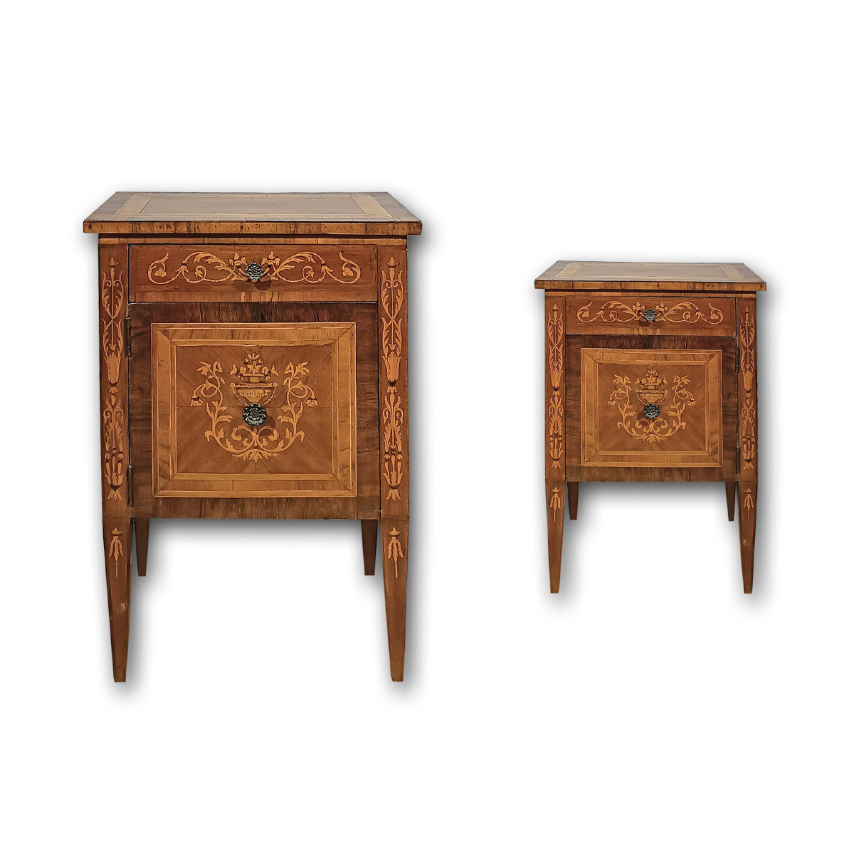 COPPIA DI COMODINI NEOCLASSICI TOSCANI FINE XVIII SECOLO