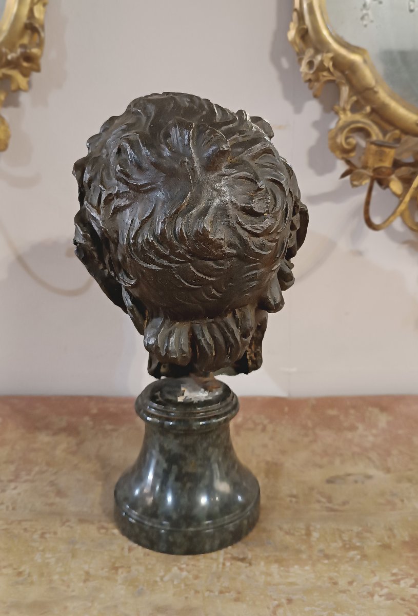 SCULTURA DI SATIRO IN BRONZO FINE XVI SECOLO -photo-1