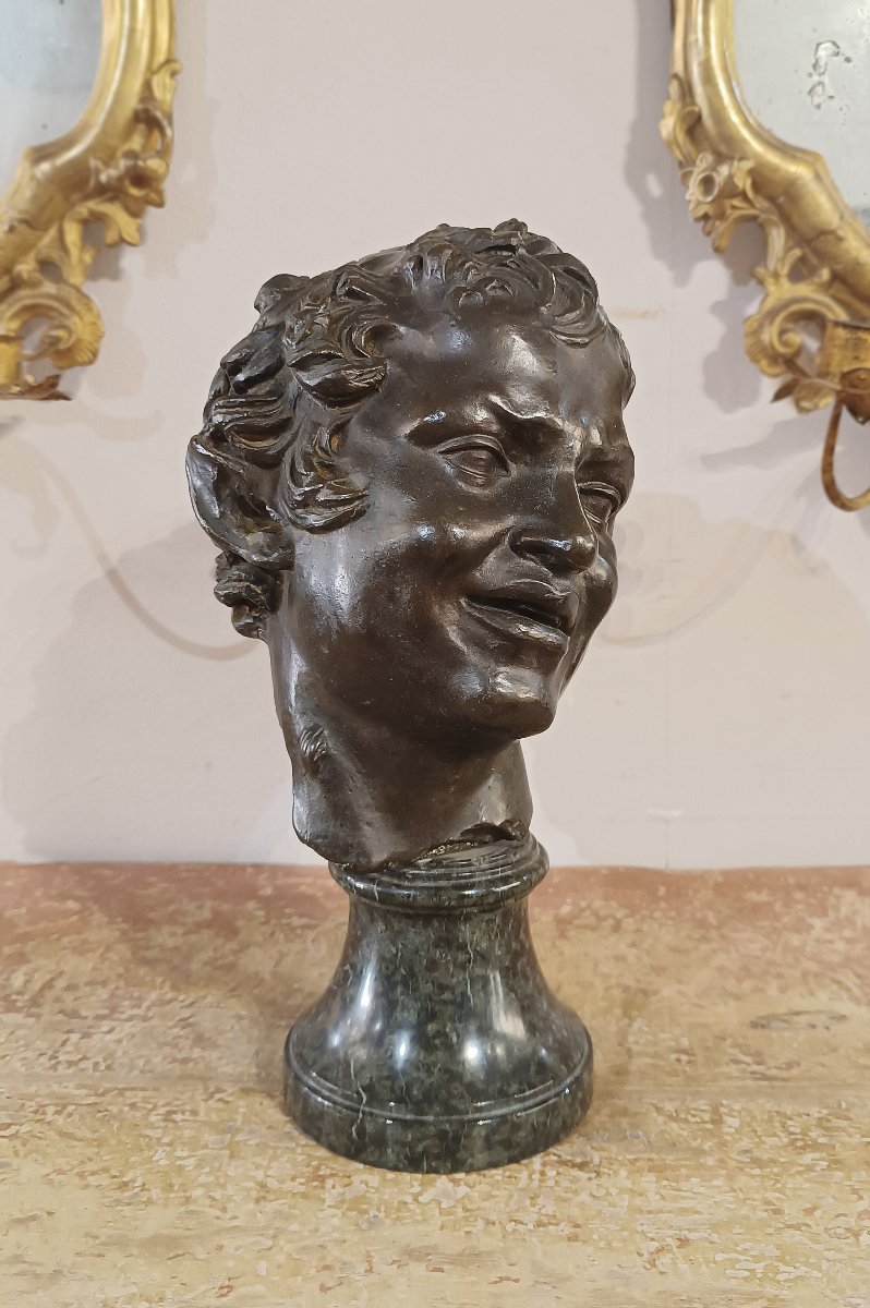 SCULTURA DI SATIRO IN BRONZO FINE XVI SECOLO -photo-5