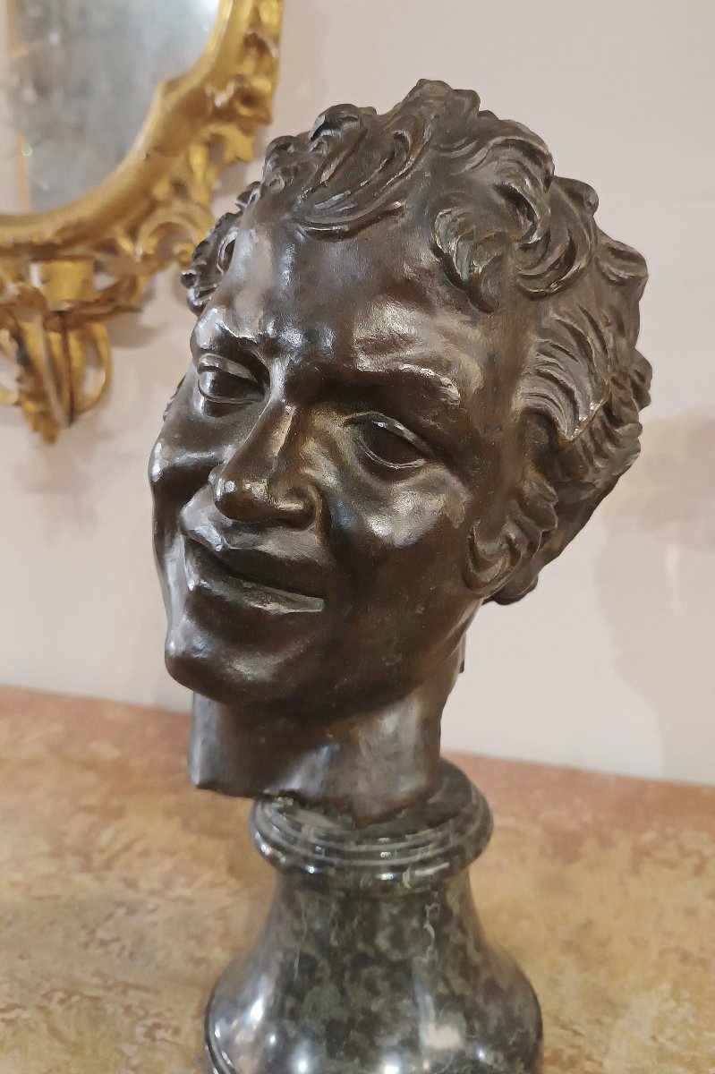 SCULTURA DI SATIRO IN BRONZO FINE XVI SECOLO -photo-7