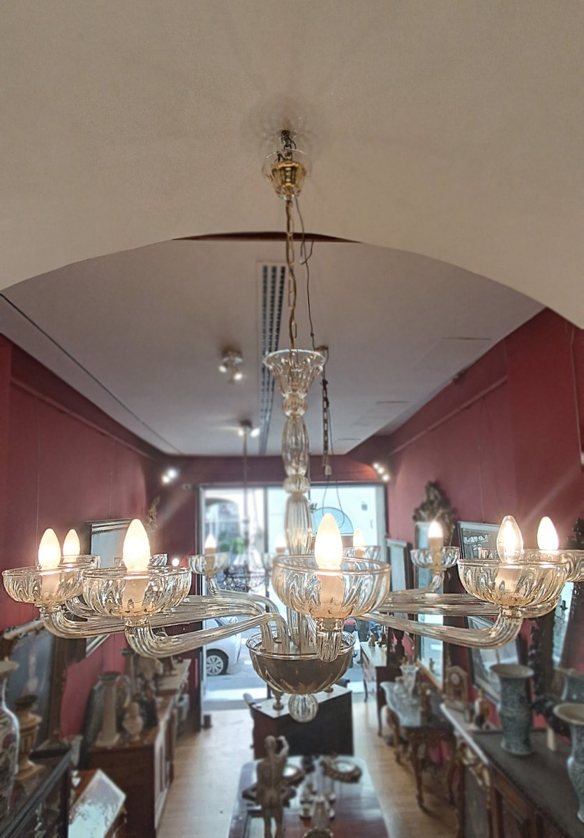 LAMPADARIO IN VETRO VENINI ANNI ’70 -photo-5