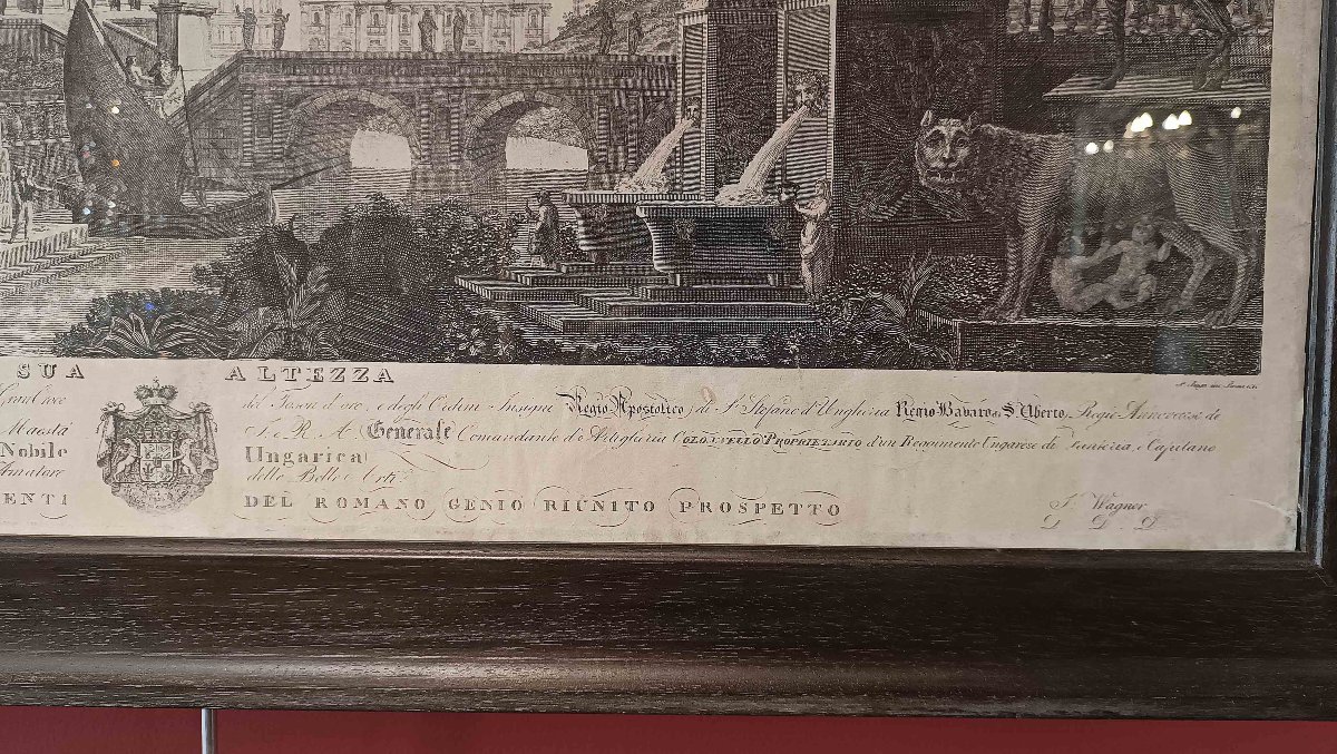 COPPIA DI INCISIONI CON MONUMENTI DI ROMA E DELL’ETRURIA FINE DEL XIX SECOLO -photo-5