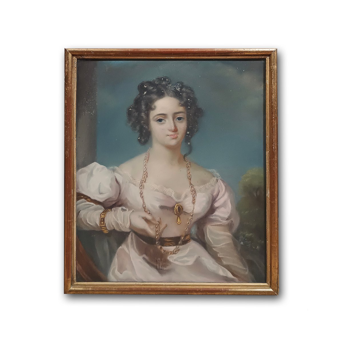 RITRATTO PASTELLO FANCIULLA SECONDA META’ XVIII SECOLO