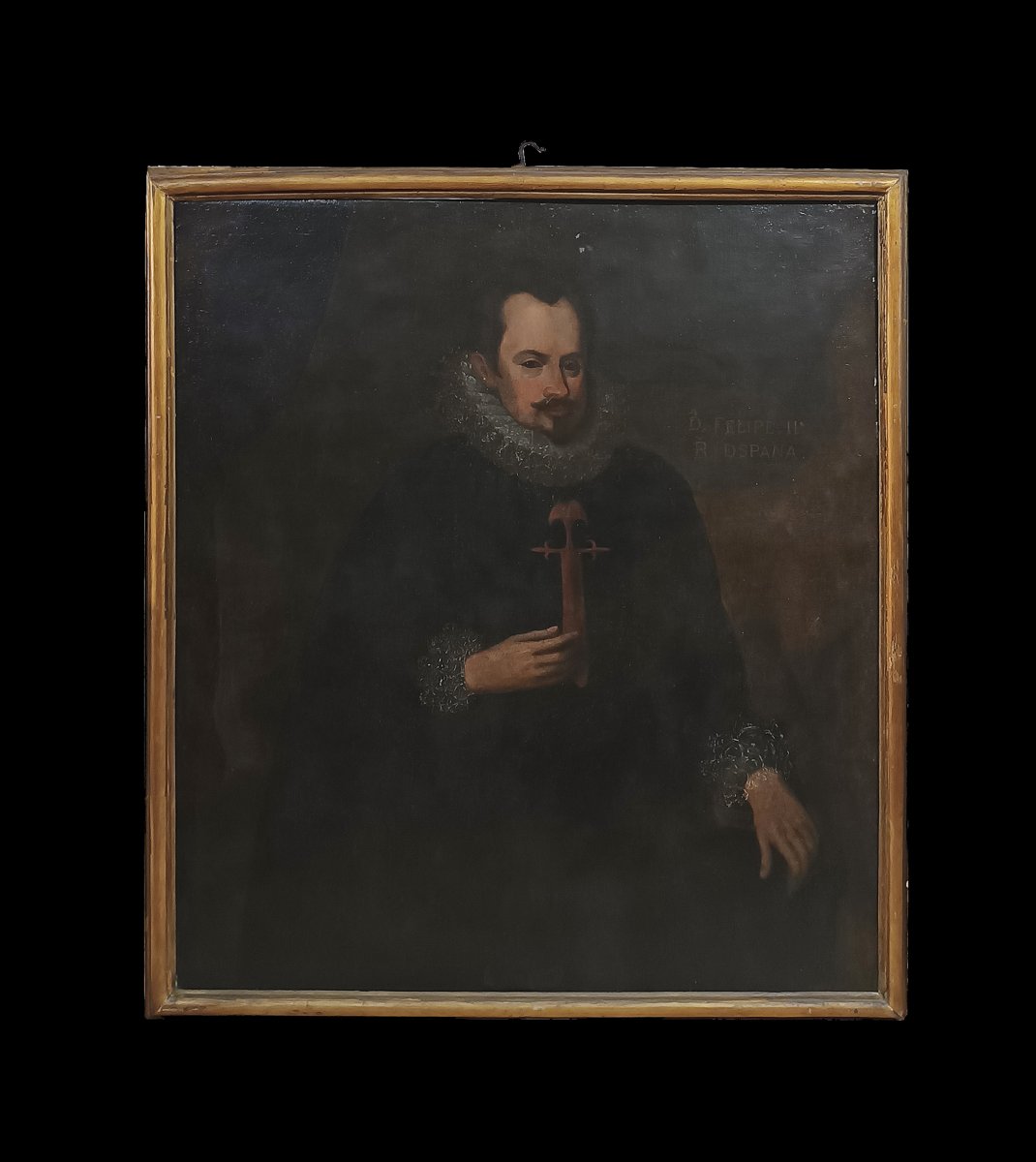 RITRATTO DI FILIPPO II RE DI SPAGNA FINE XVI SECOLO -photo-2