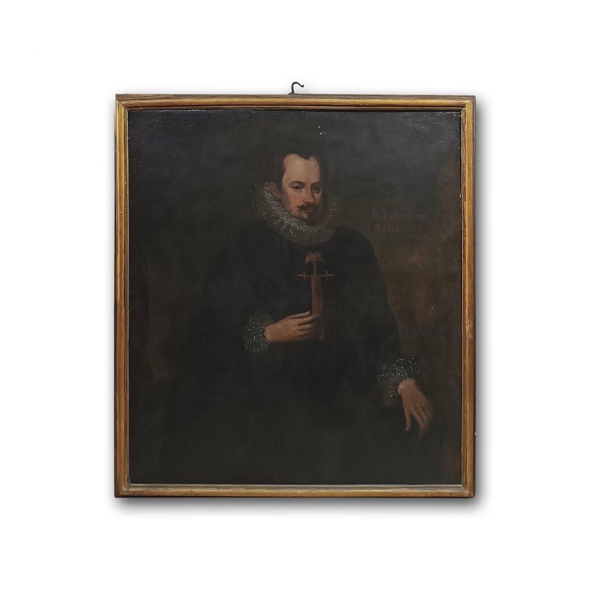 RITRATTO DI FILIPPO II RE DI SPAGNA FINE XVI SECOLO 