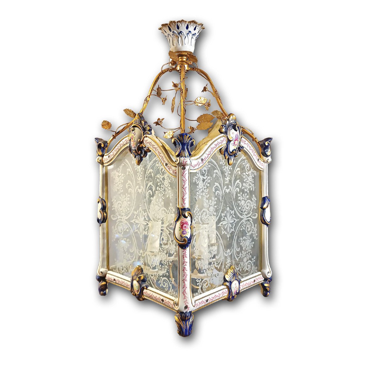 LANTERNA NAPOLEONE III META’ XIX SECOLO