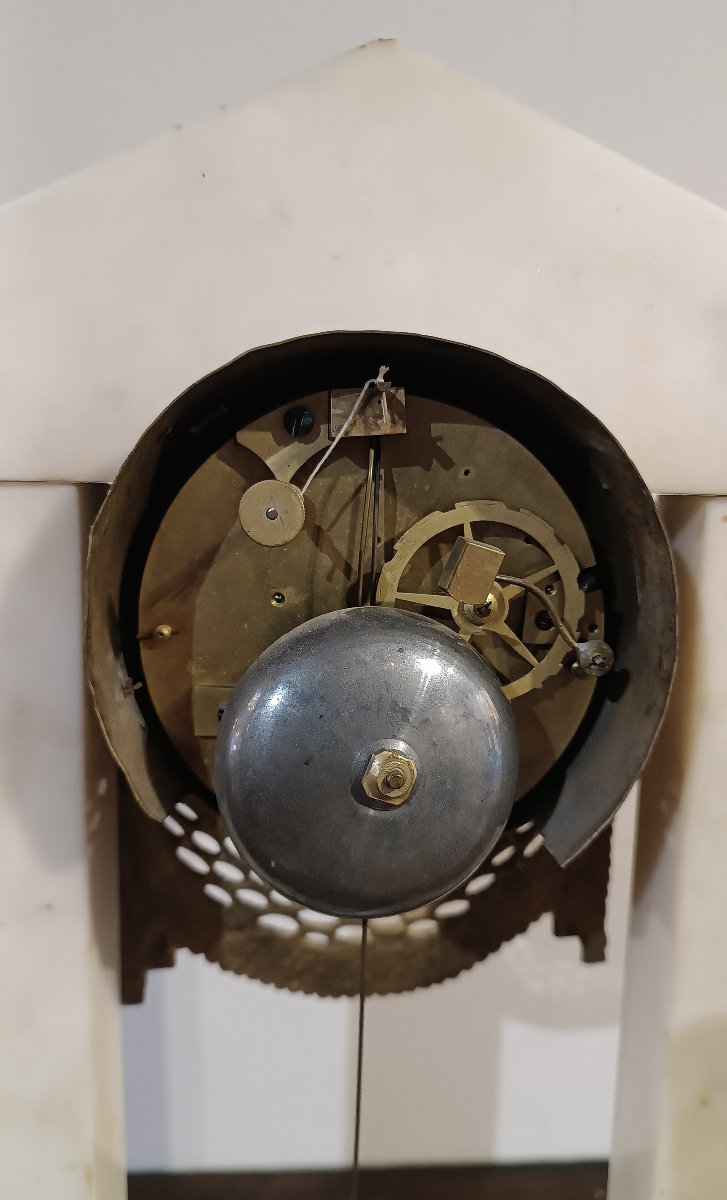 OROLOGIO A TEMPIETTO NEOCLASSICO FINE XVIII SECOLO -photo-5