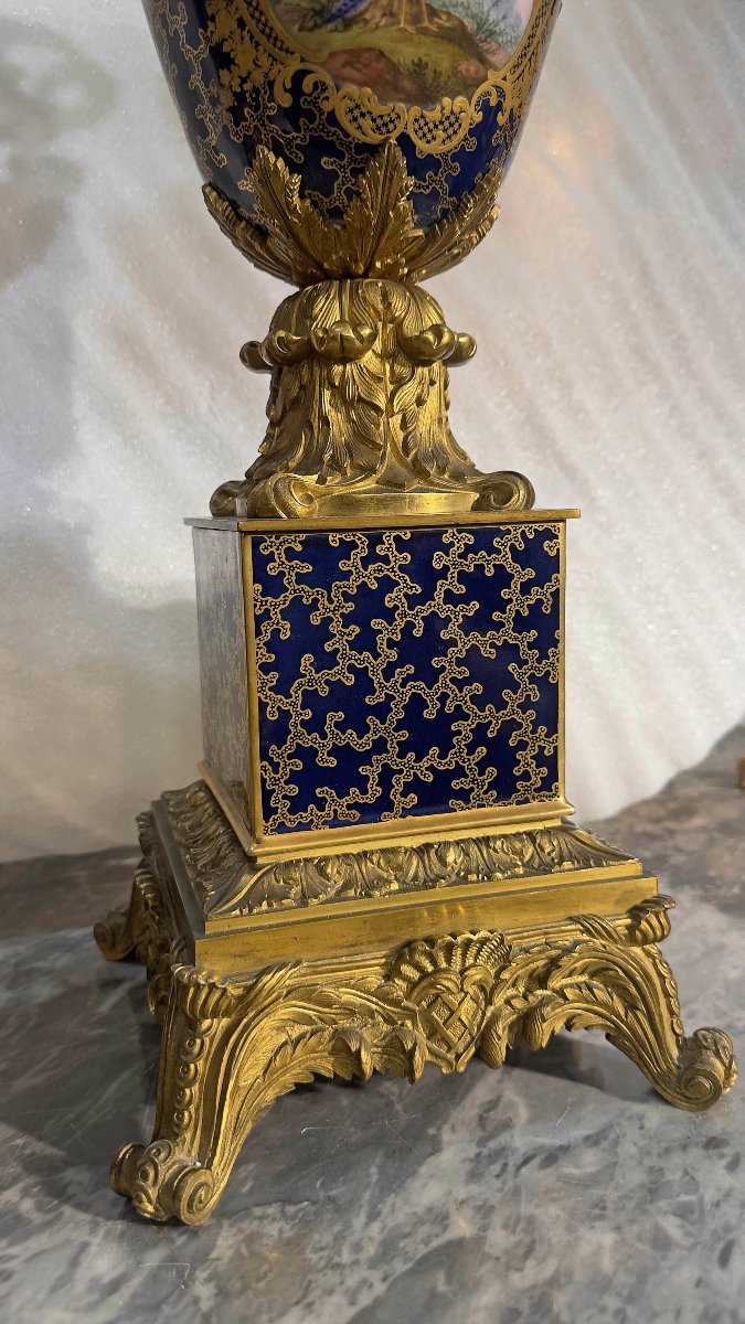 COPPIA DI VASI CARLO X PRIMA META’ DEL XIX SECOLO-photo-4
