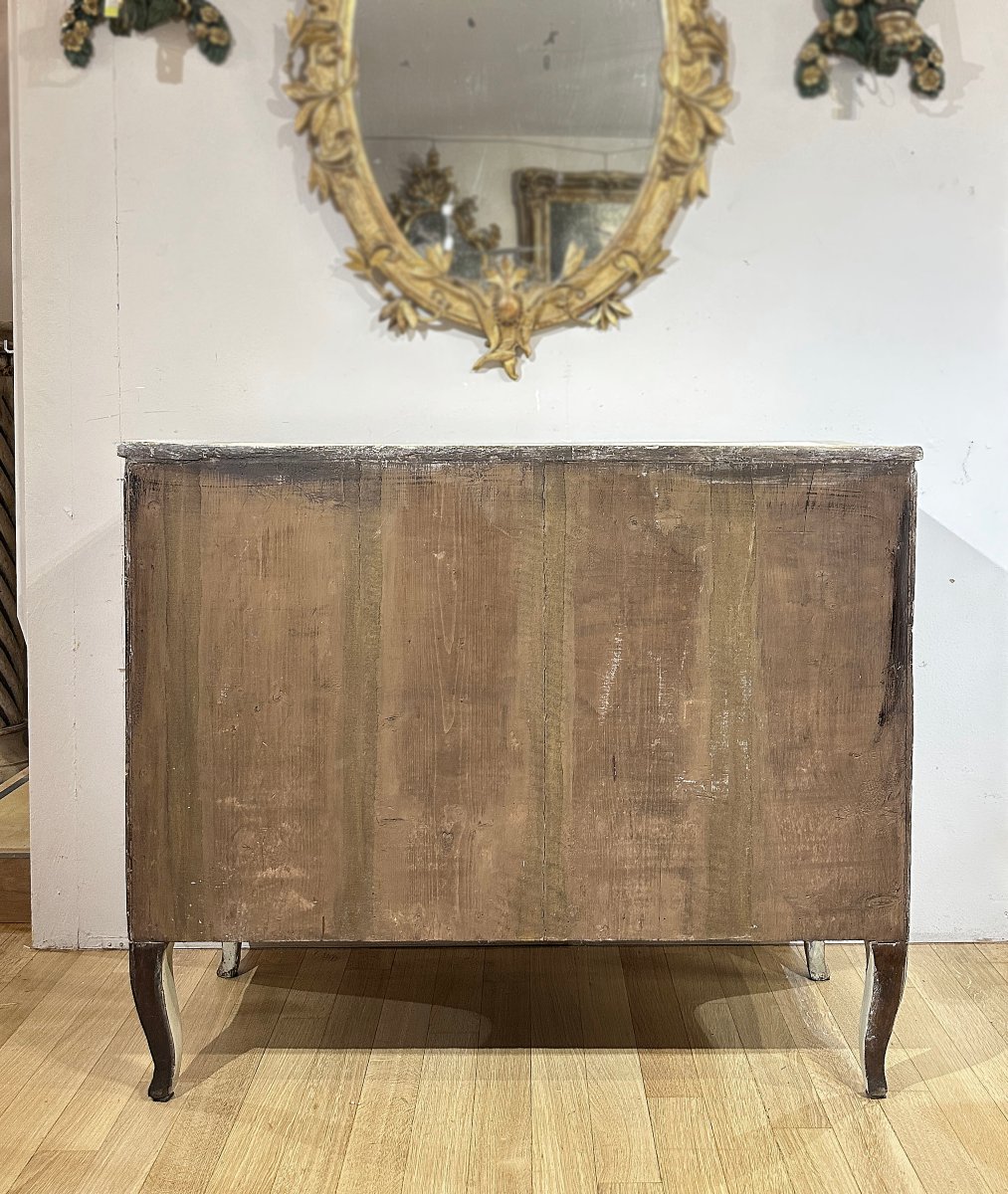CREDENZA DIPINTA TRANSIZIONE SECONDA META’ XVIII SECOLO -photo-1